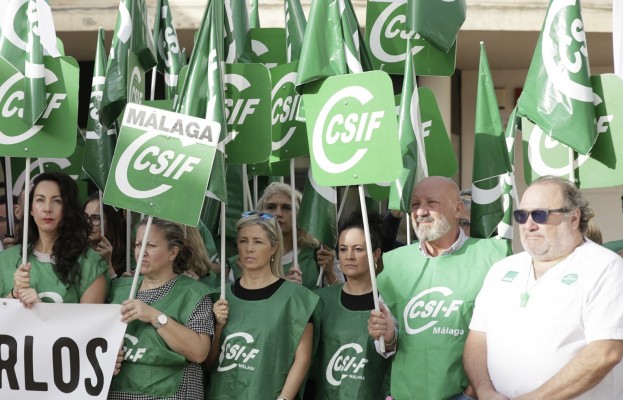 CSIF inicia movilizaciones e irá a la huelga si el Gobierno no mejora el empleo público
