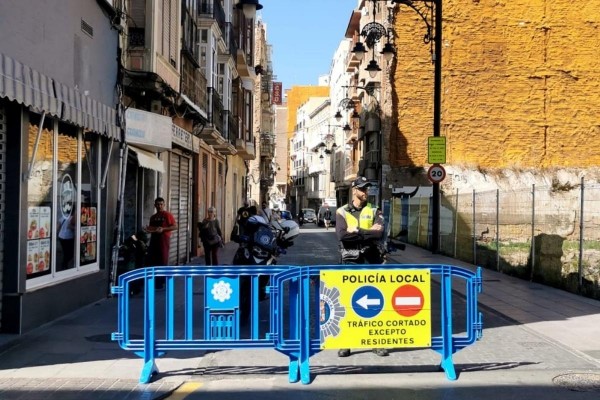 La Policía Local anuncia cortes en Alfonso XII, Caridad y Serreta por actividades del fin de semana en el Puerto