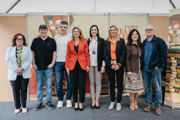 Eloy Moreno y Blue Jeans abren la 41ª Feria del Libro de Castelló: más de 120 actividades hasta el 4 de mayo