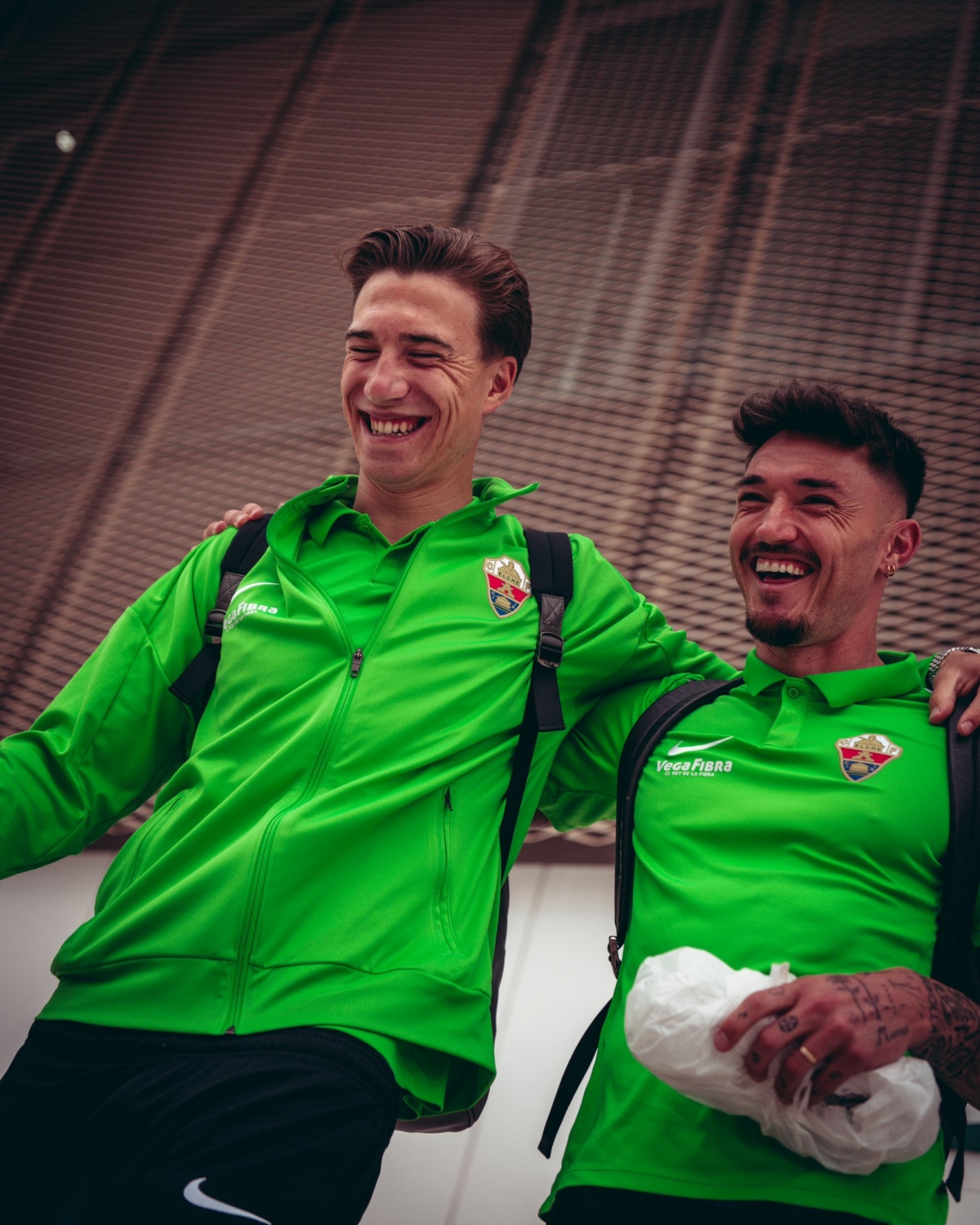 David Affengruber o Josan Ferrández, furbolistas del Elche CF - Foto: PLAZA David Affengruber o Josan Ferrández, furbolistas del Elche CF