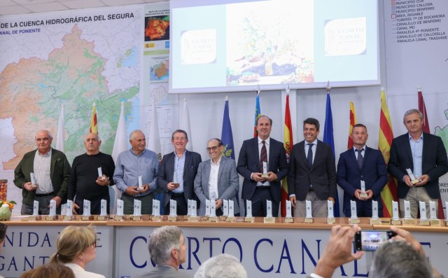 Riegos de Levante celebra el centenario de la llegada del agua a La Murada 