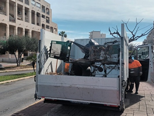Oropesa inicia una campaña de vigilancia para evitar el abandono de residuos voluminosos en la vía pública