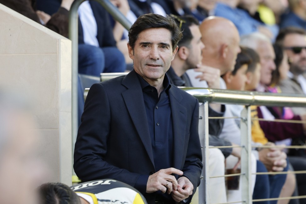 Marcelino García Toral antes del inicio del Villarreal - Espanyol - CARME RIPOLLÉS