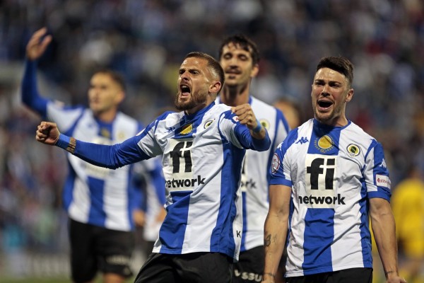 Los goles en la red