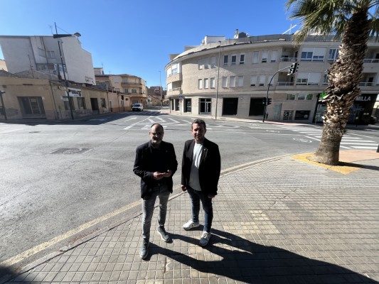 Petrer instalará una rotonda provisional en el cruce de Salinetas para mejorar el tráfico