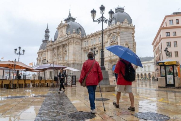 La Región, en alerta amarilla por la DANA: lluvias, tormentas y hasta granizo