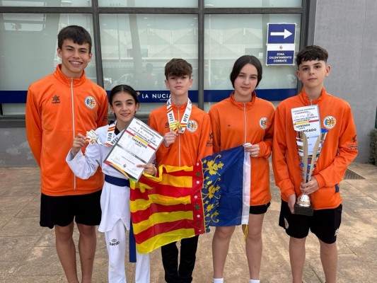 El taekwondo valenciano reafirma su liderazgo en el Open Internacional de España