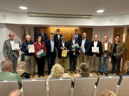 El Colegio de Agentes Comerciales celebra la Entrega de Medallas y Certificados a la Colegiación