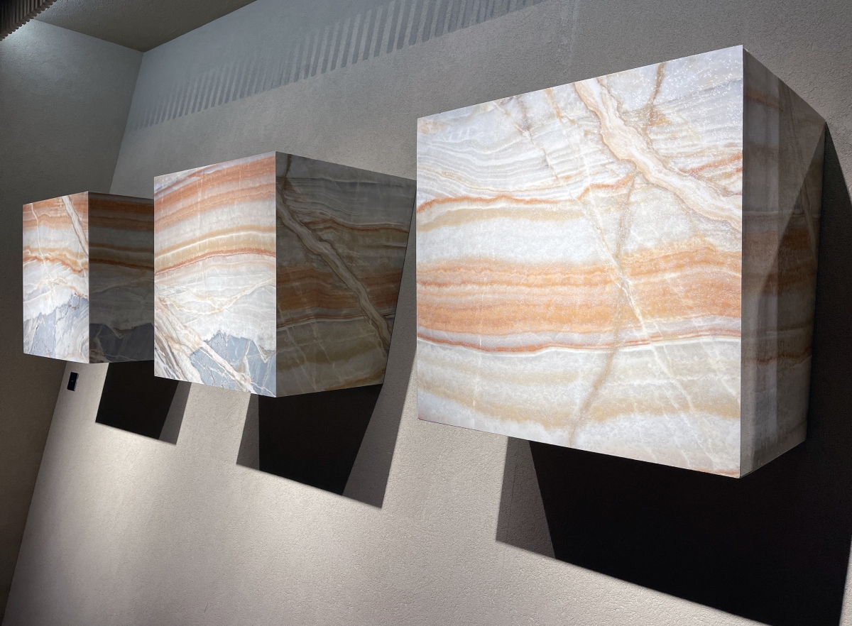 Instalación del proyecto Hipgnosis. - Foto: SMALTICERAM Instalación del proyecto Hipgnosis.