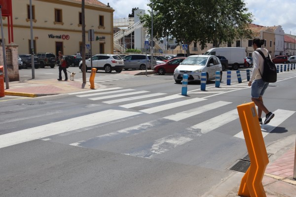 Vila-real instala un sistema inteligente peatonal para mejorar la seguridad en la avenida Francia