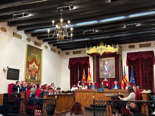 Unanimidad del pleno de Elche para exigir al Gobierno mantener las reglas de explotación del Tajo-Segura