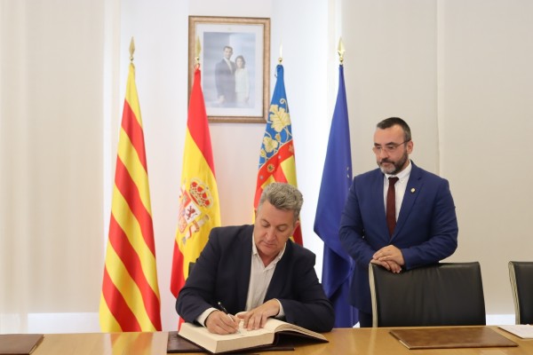 Urbanisme, la depuradora o la connexió de la ronda sud-oest: Benlloch es reuneix amb Martínez Mus