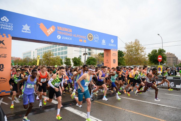 Récord de finishers en el Medio Maratón Valencia con más de 24.200 entrados a meta