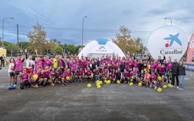 Caixabank brilla en el Maratón Valencia 2024