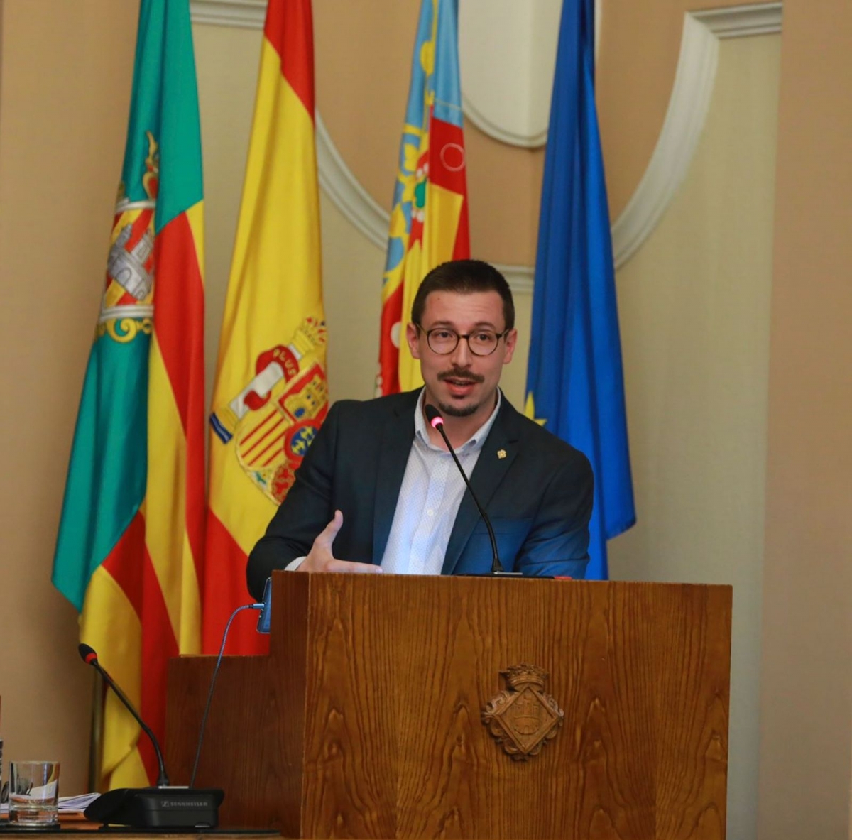 El concejal de Comercio, Alberto Vidal. - El concejal de Comercio, Alberto Vidal.