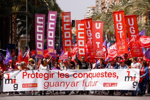 Los sindicatos opinan sobre la opa BBVA-Sabadell desde Alicante: 