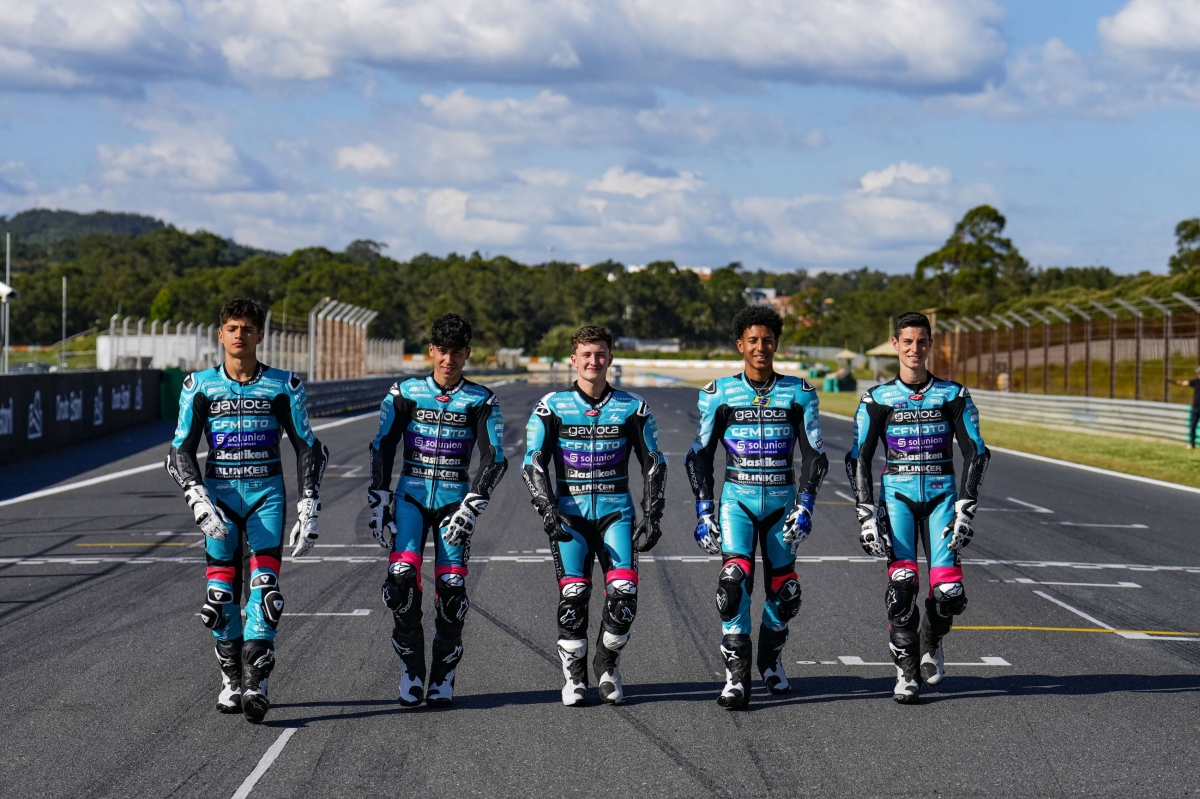 El Aspar Team Junior arranca un nuevo reto con cinco pilotos 