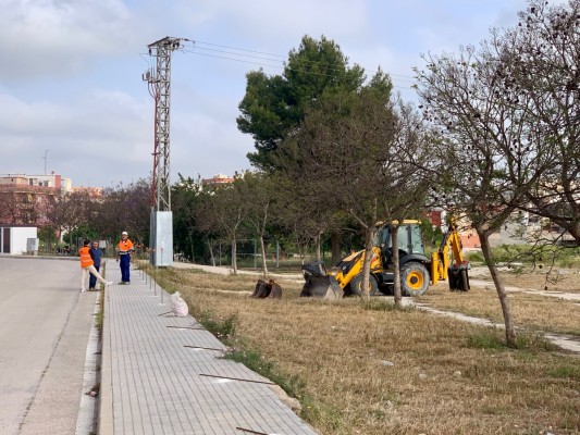 Comienzan las obras contra inundaciones en el polígono Las Maromas de Almoradí