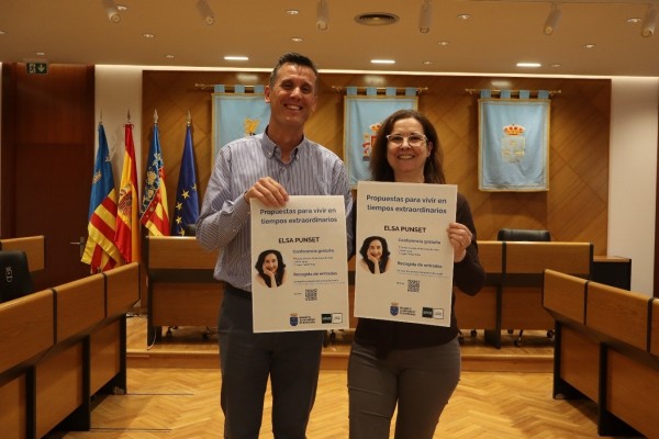 Reflexión, diálogo y firma de libros: Elsa Punset visitará Burriana en una sesión abierta al público