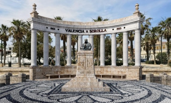 Costas echa atrás las tres propuestas del Ayuntamiento de València para ubicar el Monumento a Sorolla