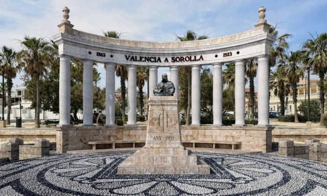El Ayuntamiento de València explora tres ubicaciones para restituir el Monumento a Sorolla
