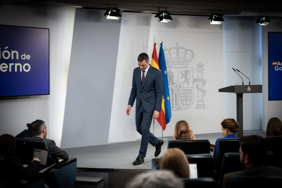 El presidente del Gobierno, Pedro Sánchez. - Foto: DIEGO RADAMÉS/EP