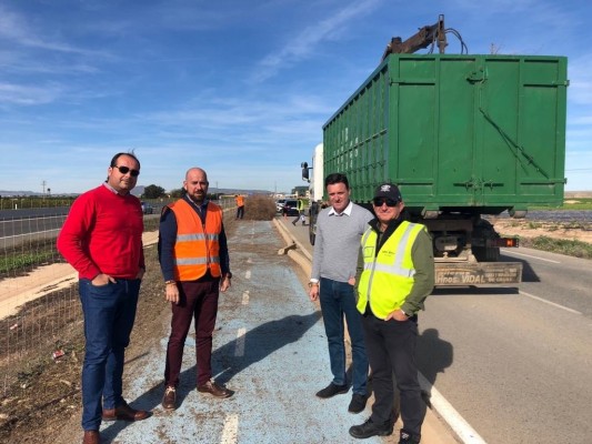 Una senda ciclista unirá El Mirador (San Javier) con la autovía RM-1