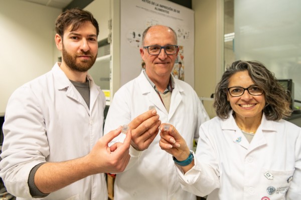 Un equipo de la UPV crea gominolas impresas en 3D para combatir carencias nutricionales