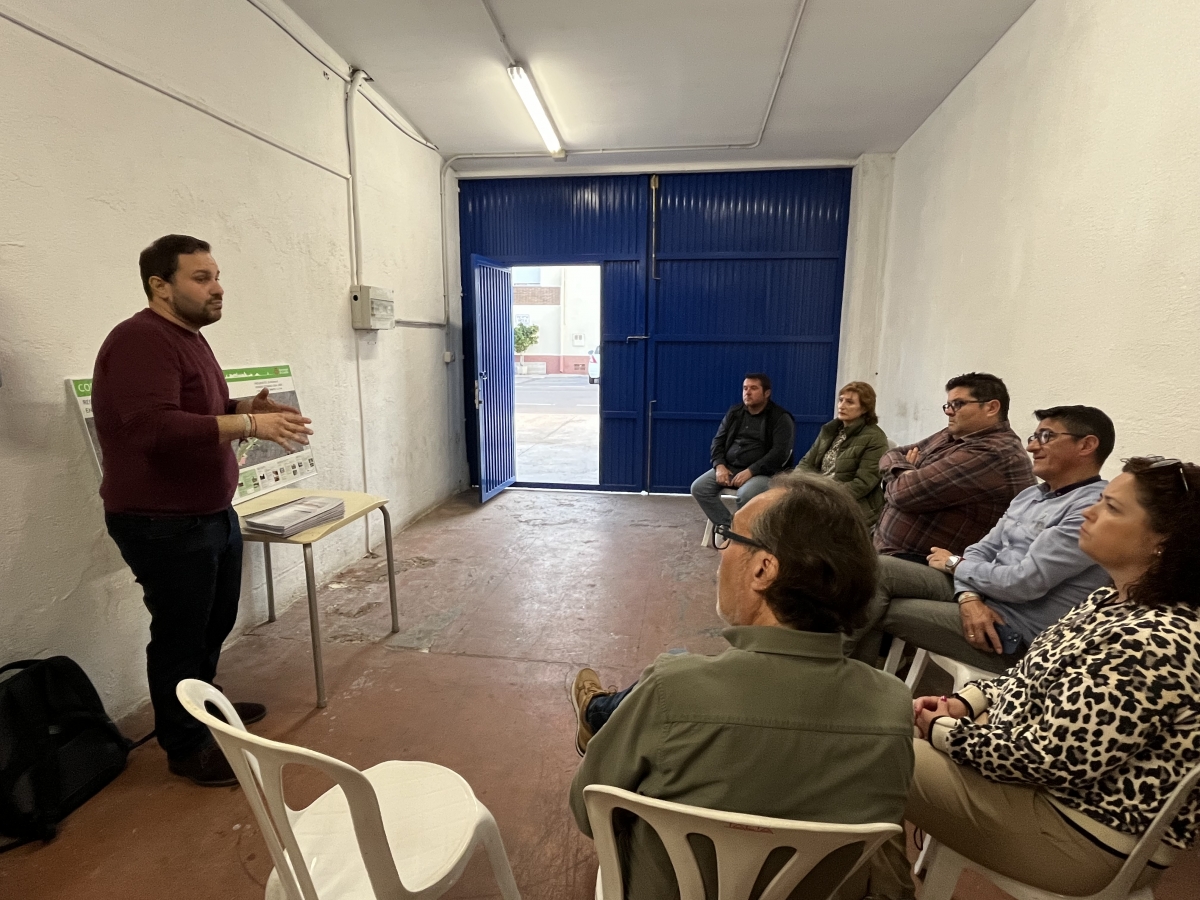 Reunión de los socialistas en Venta Nova.