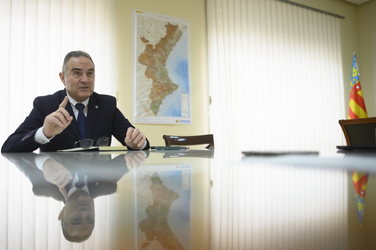 El vicepresidente Gan Pampols.