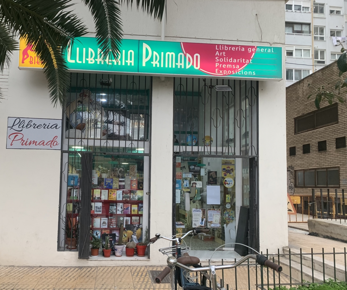 Exterior de la librería Primado