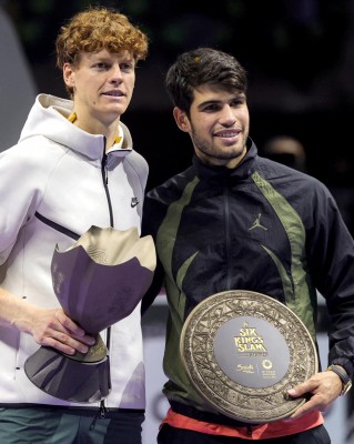 Alcaraz sólo defiende 400 puntos y casi se asegura acabar 2024 en el podio ATP