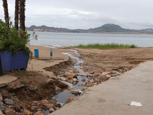 La costa de la Región, en aviso por temporal a partir del mediodía