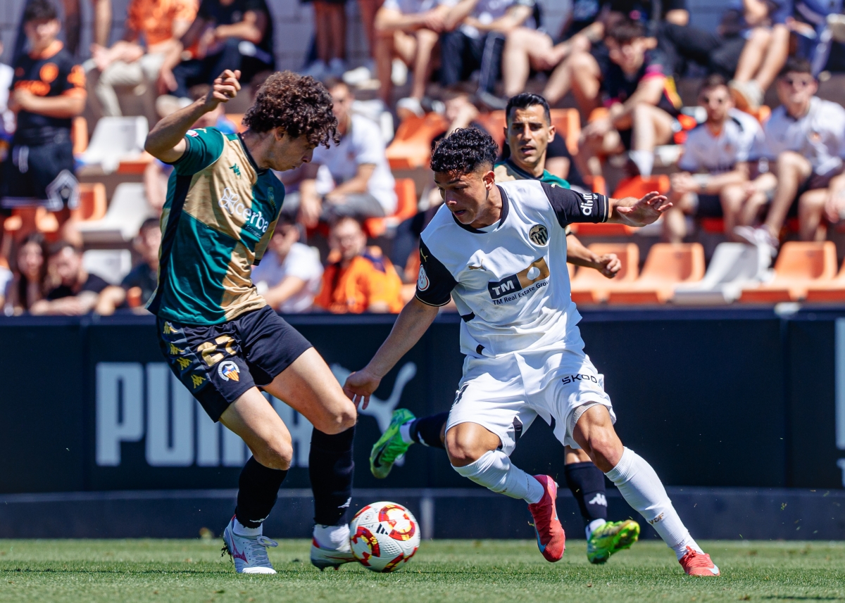 Derrota del VCF Mestalla ante el CE Sabadell