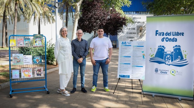 Onda presenta la 40ª edición de la Feria del Libro con más de 30 actividades para todos los públicos  