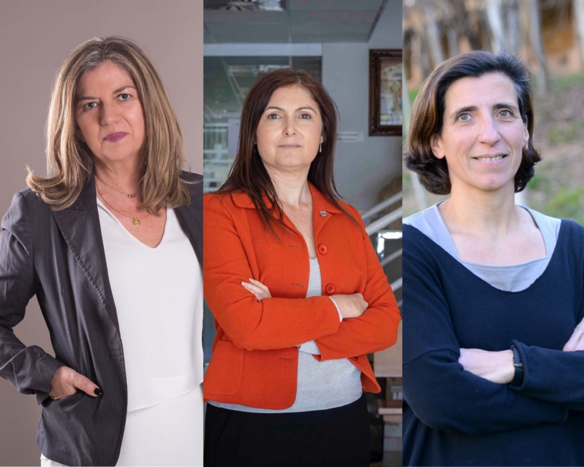 Chelo Lisarde (PP), Maribel Albalat (alcaldesa, PSPV) y Marian Val (Compromís) - Foto: VP