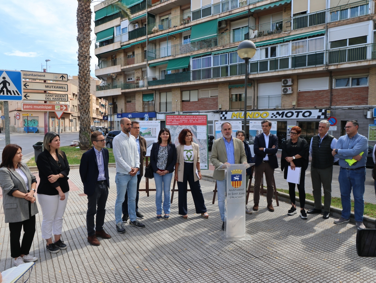 Arranca la regeneración de viviendas de los barrios Niza y Navarregui en Sant Joan por 7,9 millones