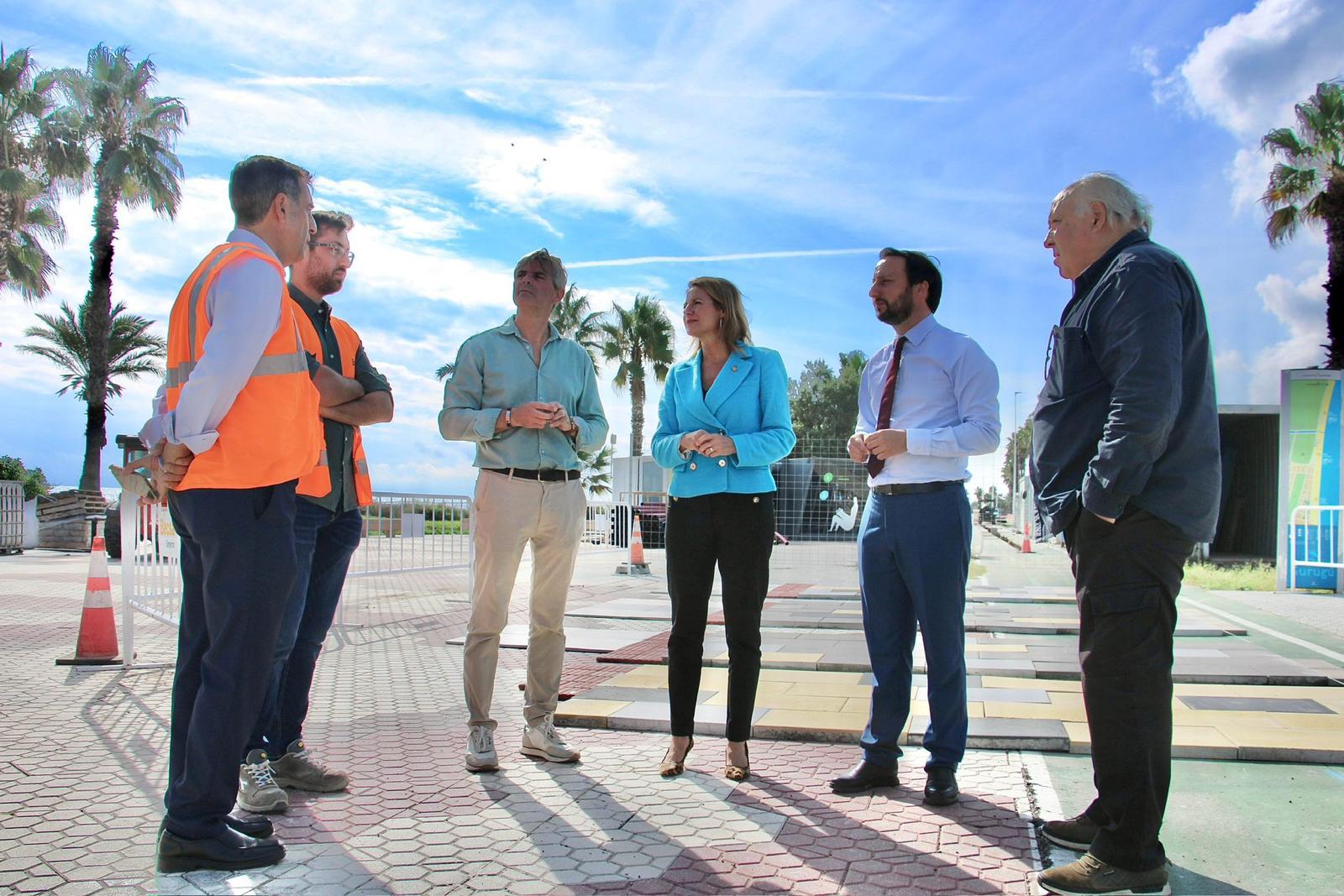 Carrasco destaca que la nueva Ferrandis Salvador mejorará la imagen del litoral de Castelló