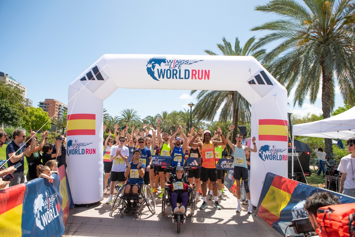  Valencia corre por una buena causa en Wings for Life World Run 2025