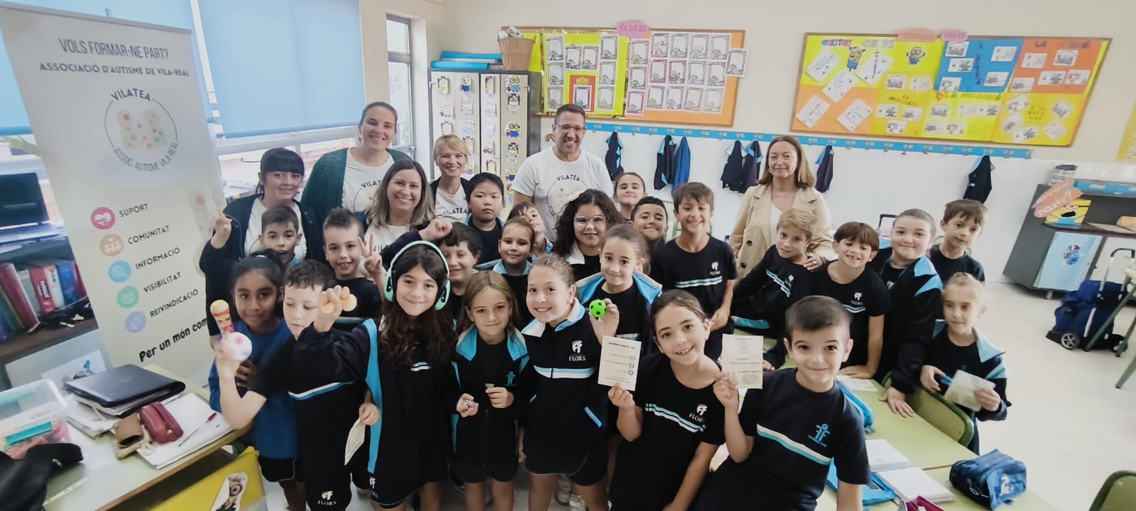 Vilatea Vila-real inicia el primer ciclo de sensibilización sobre el TEA a escolares