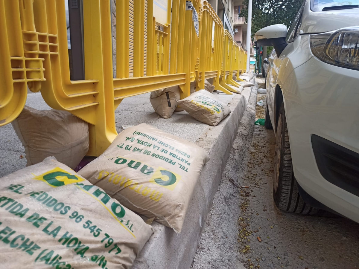 Sacos para amortiguar la puerta del coche al aparcar -