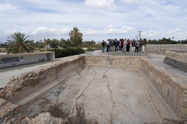 Las obras de rehabilitación de la Alcudia recuperan una nueva zona termal