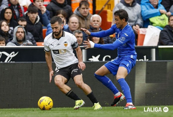 El Valencia ganó en las tres últimas visitas del Getafe a Mestalla y no pierde desde 2018
