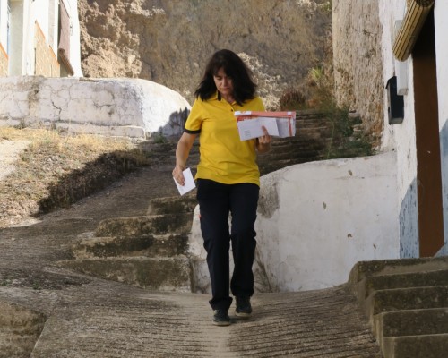 Los cerca de 60 carteros rurales de Castellón realizan alrededor de 11.000 operaciones durante 2024