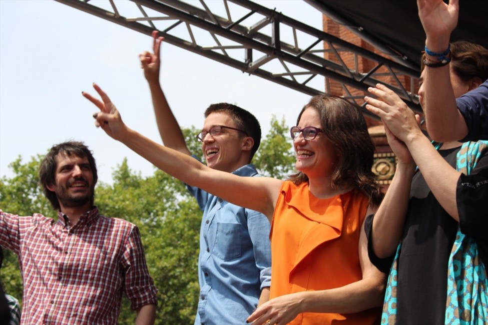 Íñigo Errejón junto a Mónica Oltra, en una imagen de archivo. Foto: EUROPA PRESS - 