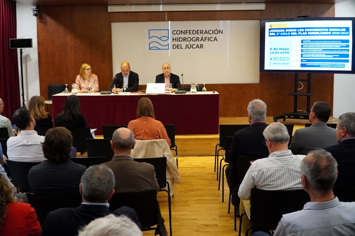 La CHJ presenta los documentos iniciales del Plan Hidrológico del Júcar 2028-2033