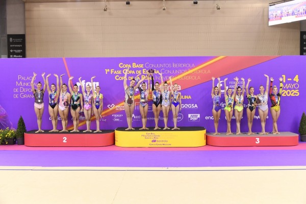 La Comunidad Valenciana se alza con la Copa de la Reina de gimnasia rítmica