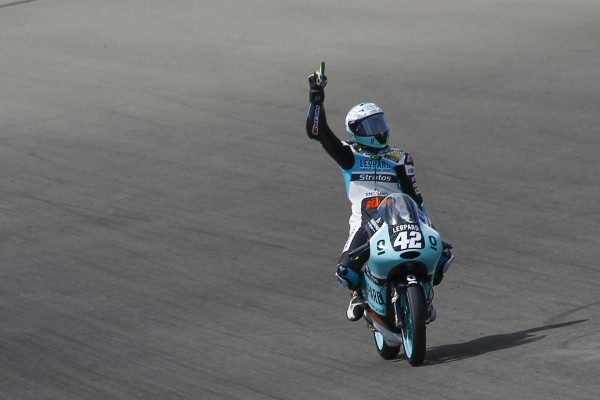 Marcos Ramírez sale líder del estreno del FIM CEV Repsol en Valencia