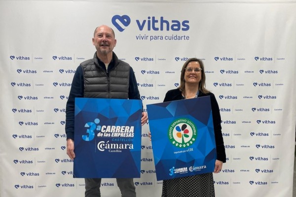 Vithas Castellón patrocina la tercera Carrera de las Empresas de la Cámara de Comercio de Castellón