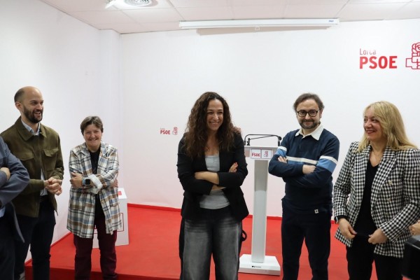 Isabel Casalduero da el paso para suceder a Diego José Mateos y se presenta para ser la primera mujer que lidere el PSOE de Lorca